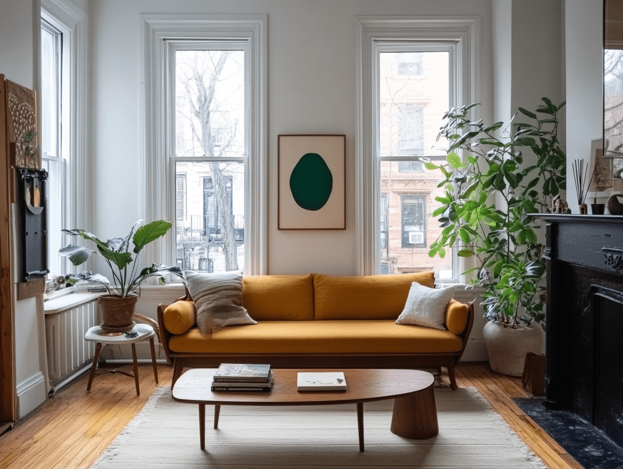 minimalist cozy small apartment